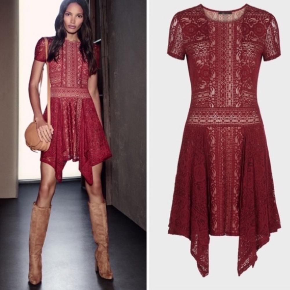 NWT BcbgMaxAzria Lace Dress